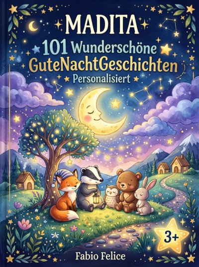 'Cover von Madita. 101 Wunderschöne Gute Nacht Geschichten. Personalisiert'-Cover