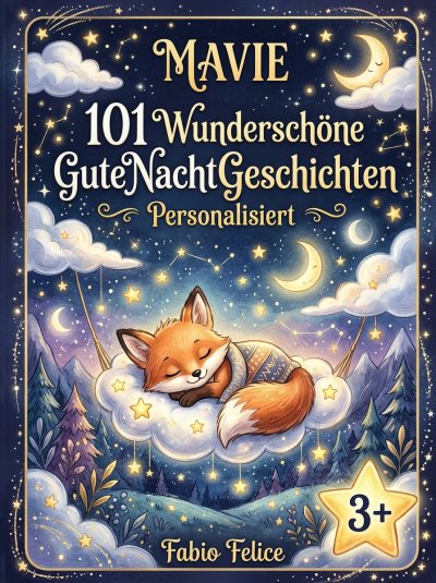 'Cover von Mavie. 101 Wunderschöne Gute Nacht Geschichten. Personalisiert'-Cover