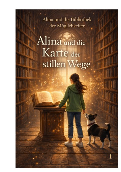 'Cover von Alina und die Karte der stillen Wege'-Cover