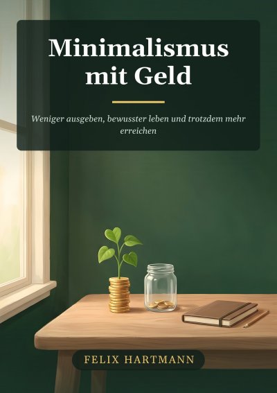 'Cover von Minimalismus mit Geld'-Cover