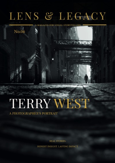 'Cover von Lens & Legacy No.06 –  Terry West'-Cover