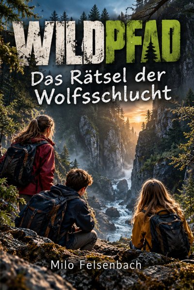 'Cover von WILDPFAD – Das Rätsel der Wolfsschlucht'-Cover