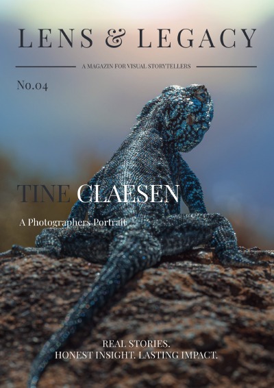 'Cover von Lens & Legacy No.04 – Tine Claesen'-Cover
