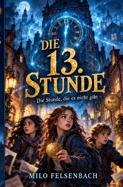 'Cover von DIE 13. STUNDE – Die Stunde, die es nicht gibt'-Cover