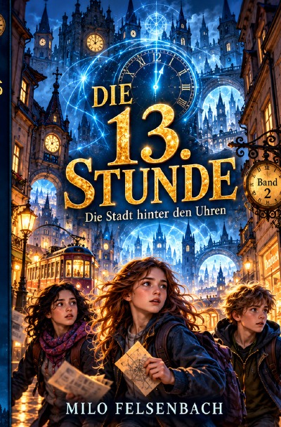 'Cover von DIE 13. STUNDE – Die Stadt hinter den Uhren'-Cover