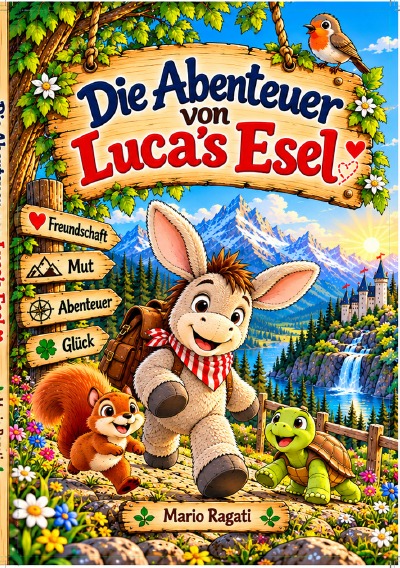 'Cover von Die Abenteuer von Luca`s Esel'-Cover