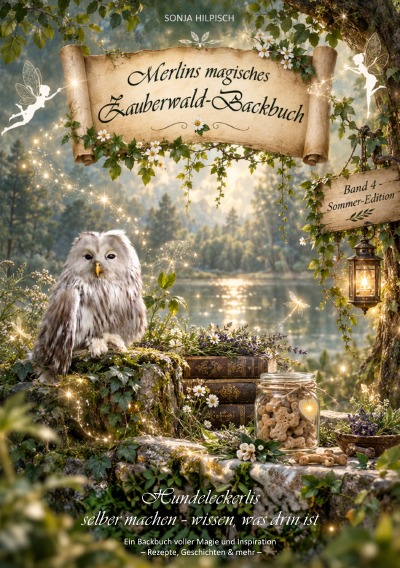'Cover von Merlins magisches Zauberwald-Backbuch Band 4'-Cover