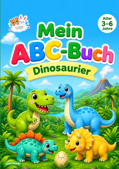 'Cover von Mein ABC-Buch – Dinosaurier'-Cover