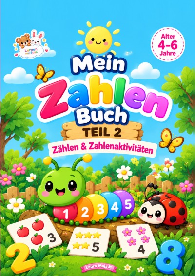 'Cover von Mein Zahlenbuch – Teil 2: Zählen & Zahlenaktivitäten'-Cover