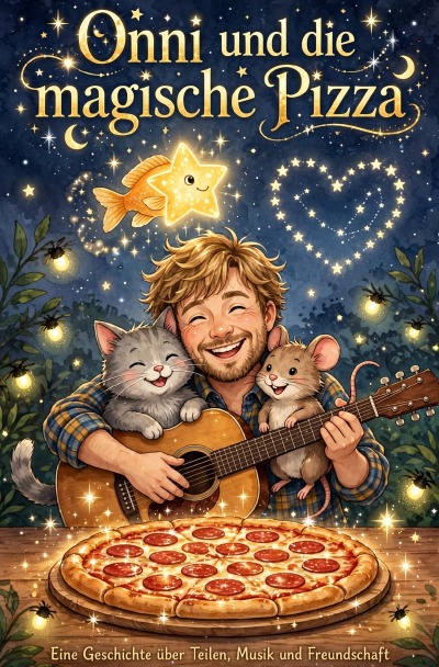 'Cover von Onni und die magische Pizza Bilderbuch'-Cover