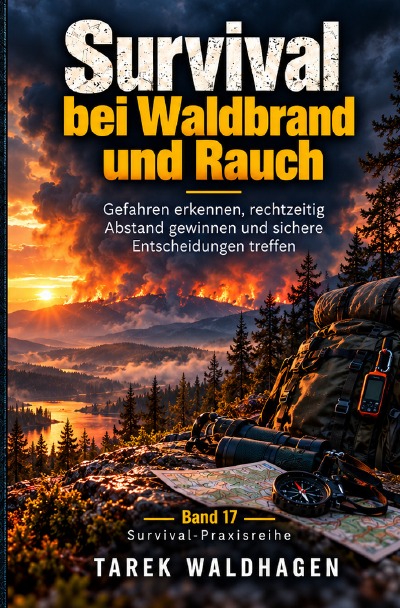 'Cover von Survival bei Waldbrand und Rauch'-Cover