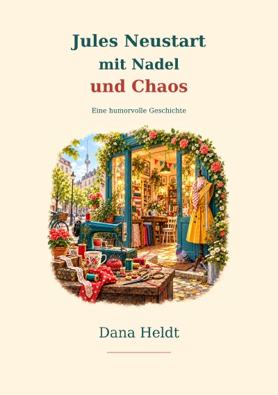 'Cover von Jules Neustart mit Nadel und Chaos'-Cover