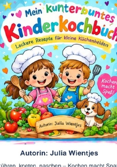 'Cover von Mein Kunterbuntes Kinderkochbuch'-Cover