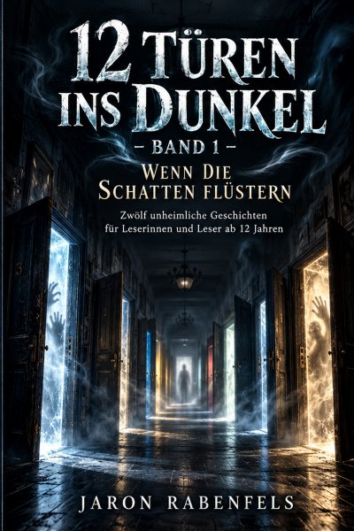 'Cover von 12 Türen ins Dunkel – Band 1: Wenn die Schatten flüstern'-Cover