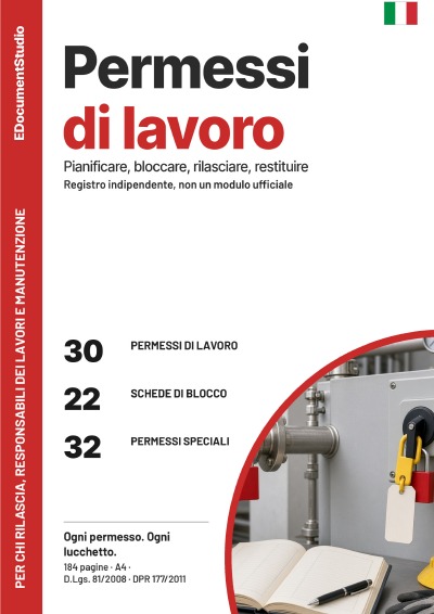 'Cover von Registro dei permessi di lavoro'-Cover