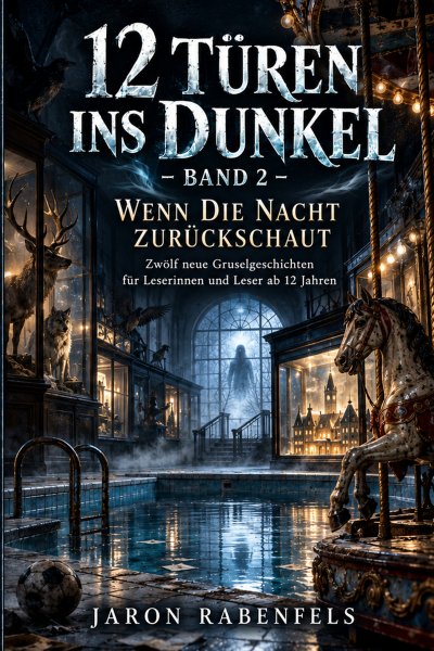 'Cover von 2 Türen ins Dunkel – Band 2: Wenn die Nacht zurückschaut'-Cover