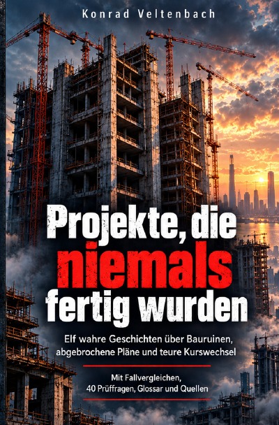 'Cover von Projekte, die niemals fertig wurden'-Cover