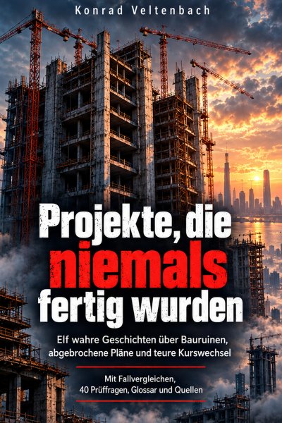 'Cover von Projekte, die niemals fertig wurden'-Cover