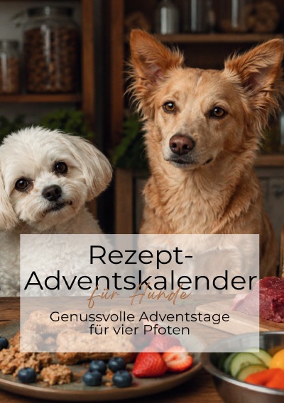 'Cover von Der Rezept‑Adventskalender für Hunde: Genussvolle Adventstage für vier Pfoten'-Cover