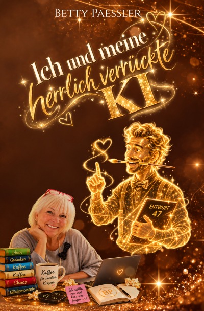 'Cover von Ich und meine herrlich verrückte KI'-Cover