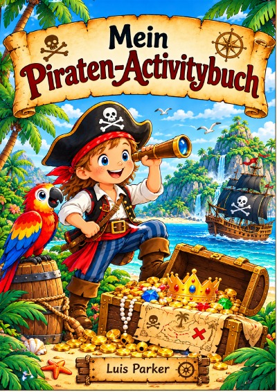 'Cover von Mein Piraten-Activitybuch'-Cover