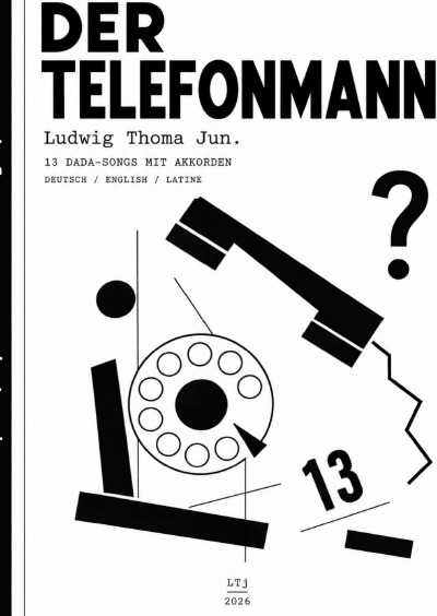 'Cover von Der Telefonmann Dada – Songbook English German Latine'-Cover