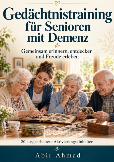 'Cover von Gedächtnistraining für Senioren mit Demenz'-Cover
