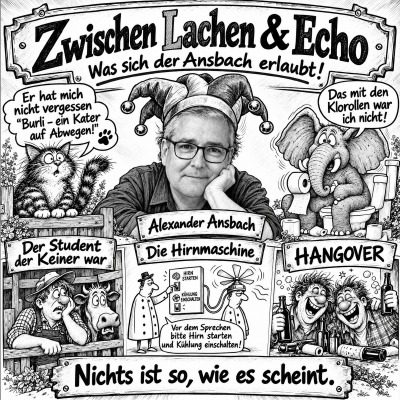 'Cover von Zwischen Lachen und Echo'-Cover