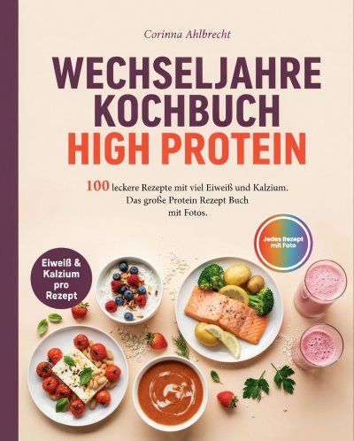 'Cover von Wechseljahre Kochbuch High Protein'-Cover