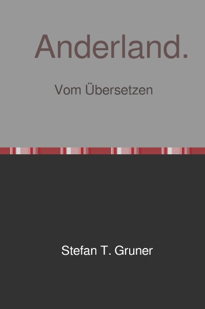 'Cover von Anderland. Vom Übersetzen'-Cover