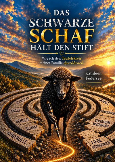 'Cover von das schwarze Schaf hält den Stift'-Cover