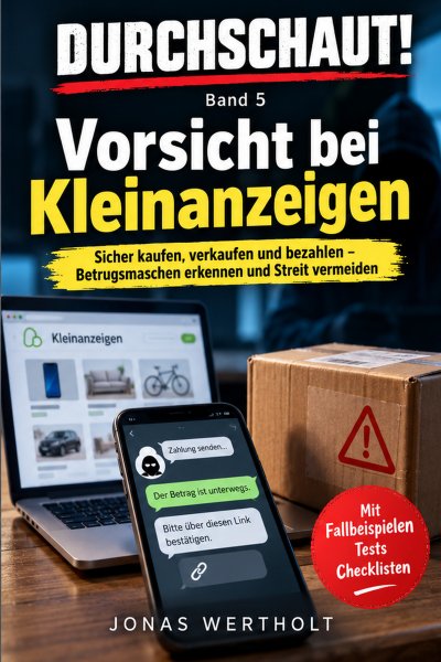'Cover von Vorsicht bei Kleinanzeigen'-Cover