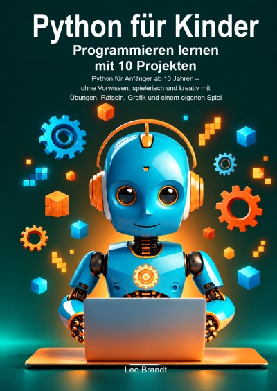 'Cover von Python für Kinder: Programmieren lernen mit 10 Projekten'-Cover