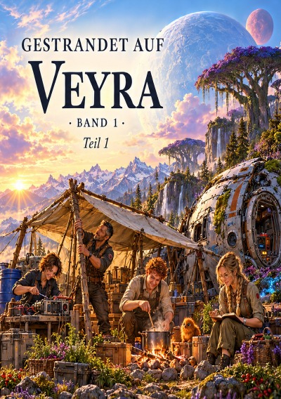 'Cover von GESTRANDET AUF VEYRA Band 1'-Cover