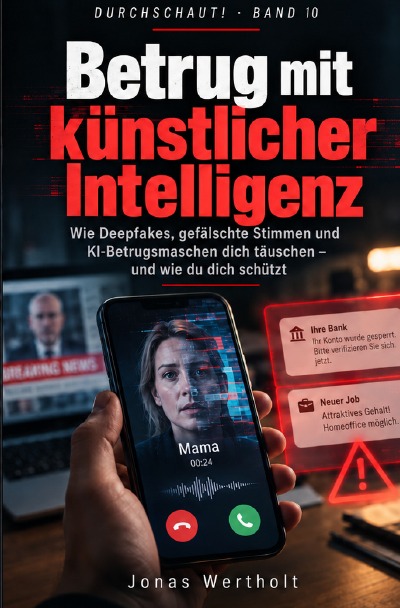 'Cover von Betrug mit künstlicher Intelligenz'-Cover