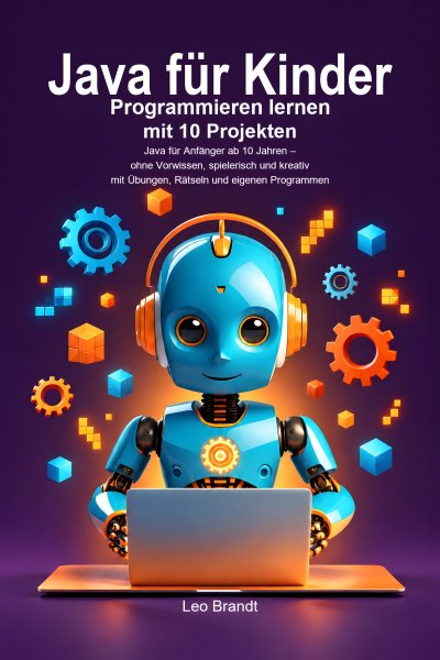 'Cover von Java für Kinder: Programmieren lernen mit 10 Projekten'-Cover