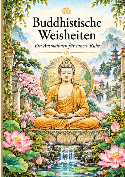 'Cover von Buddhistische Weisheiten-Ausmalen'-Cover