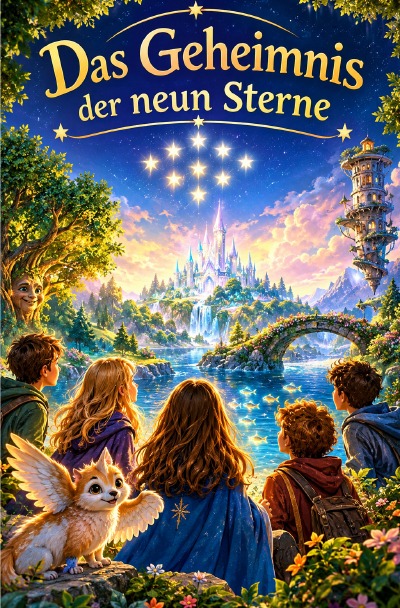 'Cover von Das Geheimnis der neun Sterne'-Cover