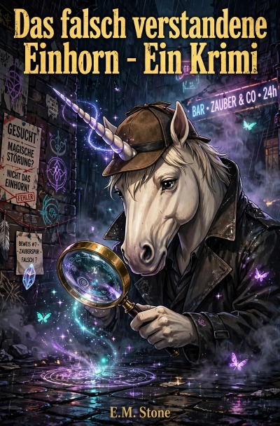'Cover von Das falsch verstandene Einhorn'-Cover