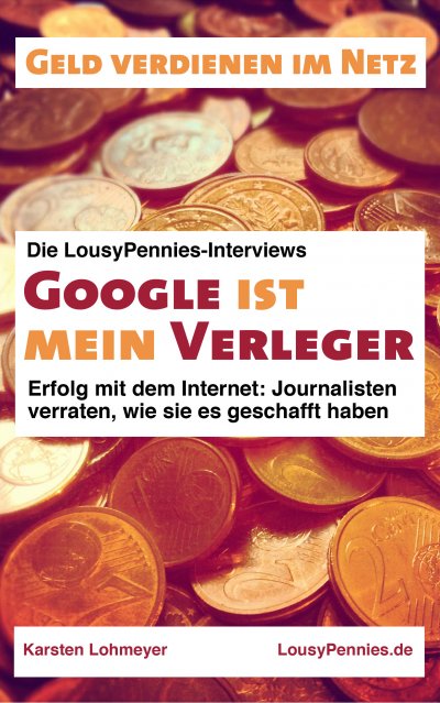 'Cover von Google ist mein Verleger'-Cover