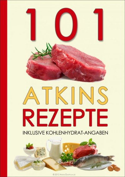 '101 Atkins Rezepte'-Cover