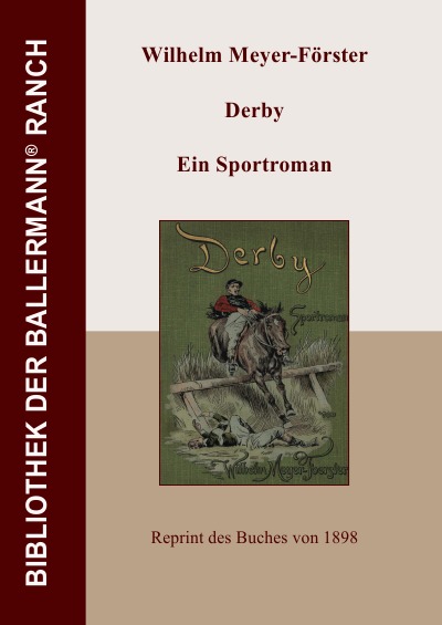 'Derby. Ein Sportroman'-Cover