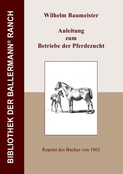 'Anleitung zum Betriebe der Pferdezucht'-Cover
