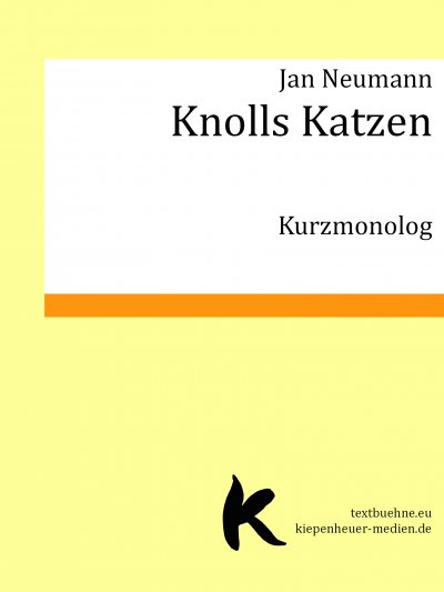 'Knolls Katzen'-Cover