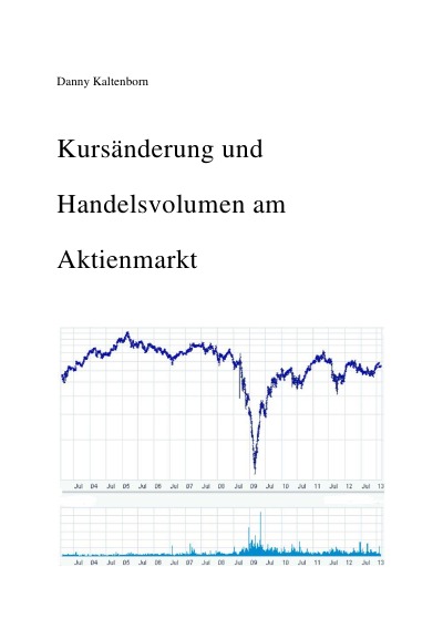 'Kursänderung und Handelsvolumen am Aktienmarkt'-Cover
