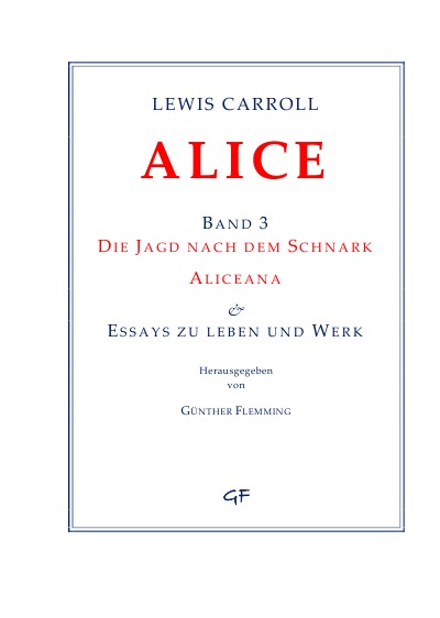 'Cover von Lewis Carroll: ALICE. Band 3'-Cover