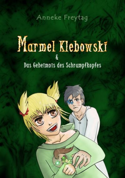 'Marmel Klebowski & das Geheimnis des Schrumpfkopfes'-Cover