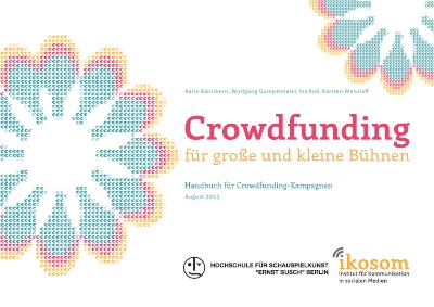 'Cover von Crowdfunding für große und kleine Bühnen'-Cover