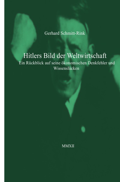 'Hitlers Bild der Weltwirtschaft'-Cover