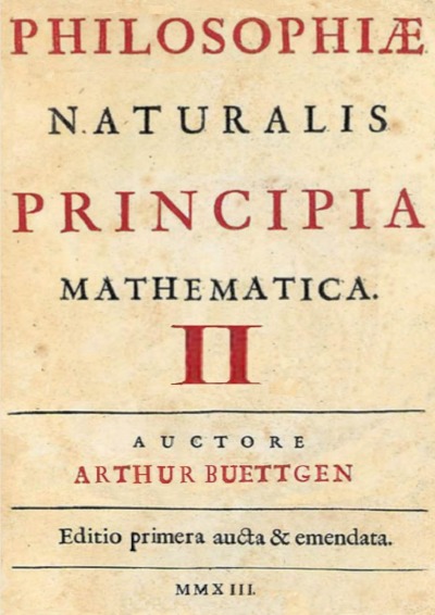 'PHILOSOPHIAE NATURALIS PRINCIPIA MATHEMATICA II'-Cover
